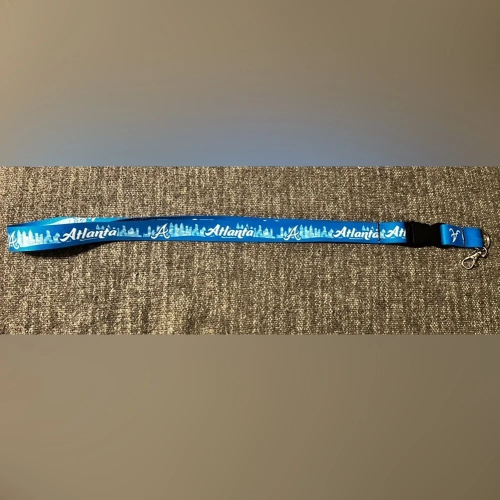 Atlanta Braves Keychain Detachable Lanyard